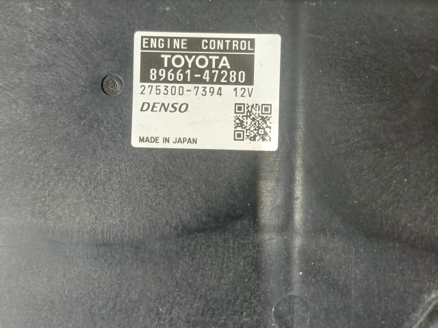 Řídící jednotka 8966147280, 2753007394 Toyota Prius (XW30) 2011