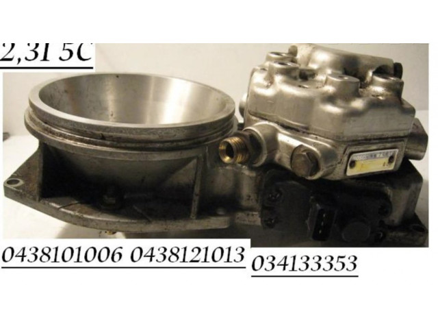 Vstřikovací lišta 0438101006, 0438121013 Audi 100 200 5000 C3 0.0