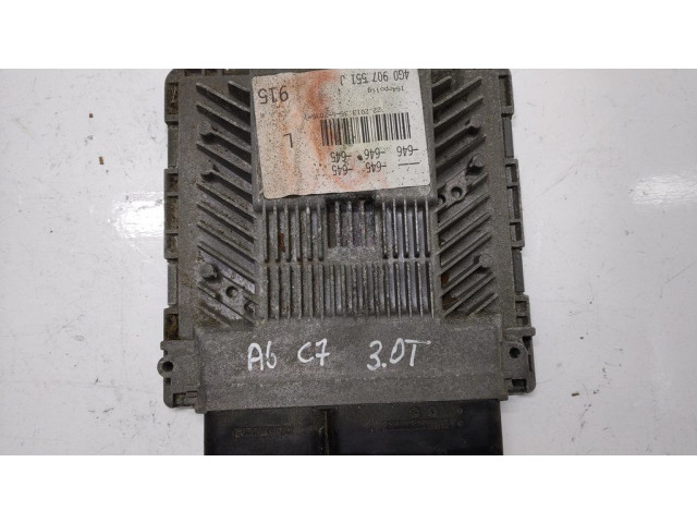 Блок управления двигателя 4G0907551J Audi A6 C7