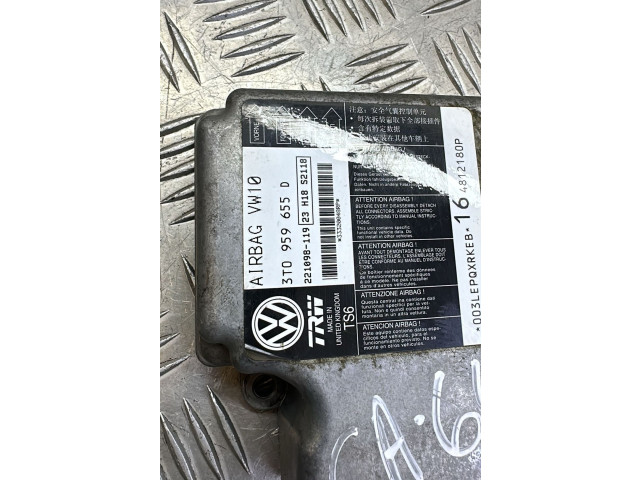 Блок подушек безопасности 3T0959655D Skoda Superb B6 (3T)