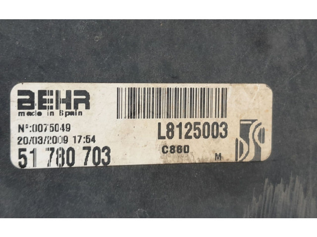 Вентилятор радиатора 51780703, 176340 Fiat Qubo