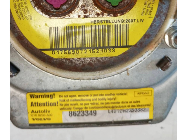 Подушка безопасности водителя 8623349, 8623349   Volvo C30