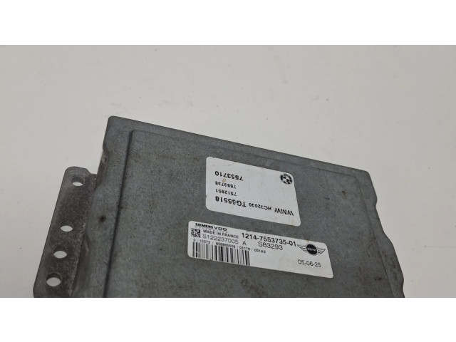 Řídící jednotka 7553735, S122237005 Mini Cooper Hatch Hardtop 2002