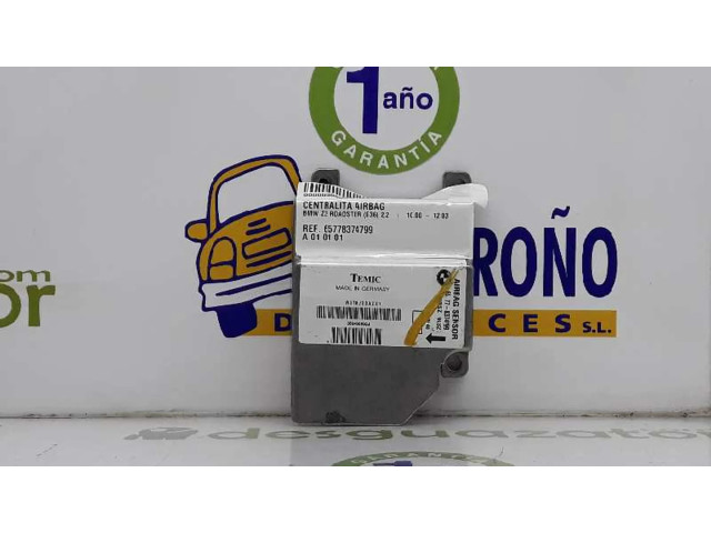 Блок подушек безопасности 65778374799, MRSZ9032   BMW Z3 E36