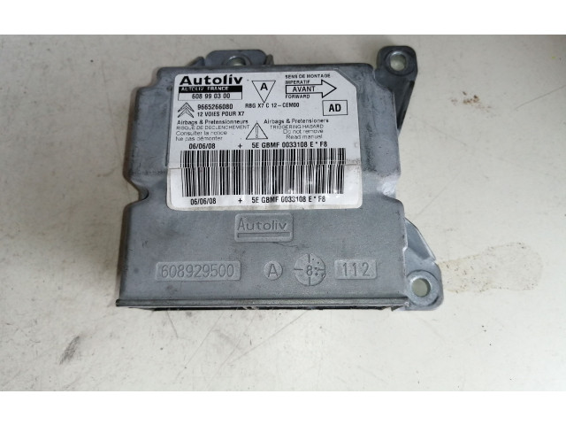 Блок подушек безопасности 9665266080   Citroen C5