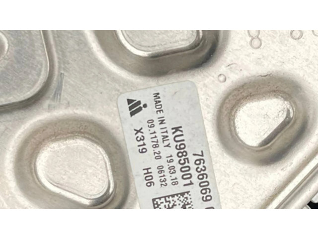 Вентилятор радиатора 7636069, KU985001 Mini One - Cooper F56 F55 1.6