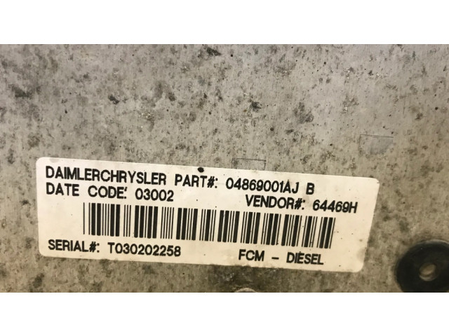 Блок предохранителей 04869204AM, 030202258 Chrysler Voyager