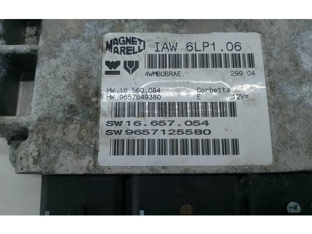 Блок управления двигателем ECU Lancia Phedra