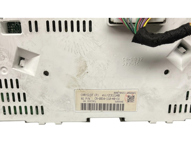 Панель приборов 05172311AB, 00070921000001 Jeep Cherokee