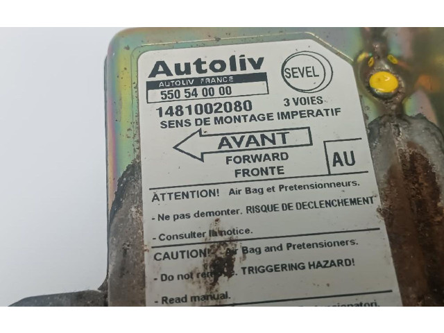 Блок подушек безопасности 1481002080, 6556HT Peugeot Expert