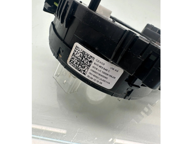 Подрулевой шлейф SRS 5K0953549C, SN007SW0080   Volkswagen Golf Plus