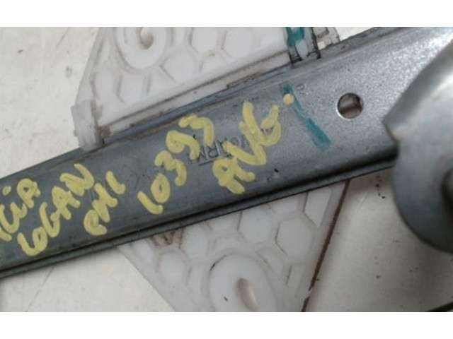 Передний електрический механизм для подъема окна без двигателя 8200901099, 8200901099 Dacia Logan I