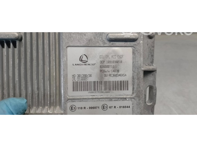 Блок управления двигателя 169103801R, 616000711 Dacia Jogger