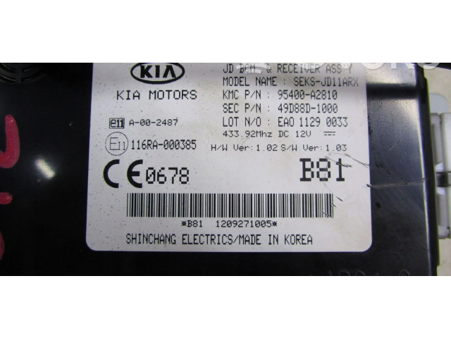 Блок комфорта 95400A2810   KIA Ceed   