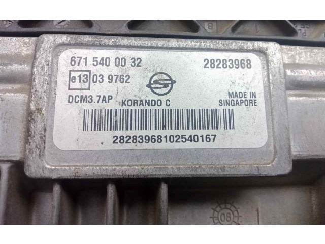Блок управления DCM37AP, DELPHI   SsangYong Korando