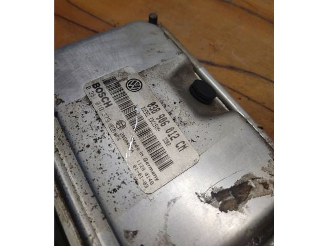 Блок управления двигателя 038906012CM, 0281010379   Volkswagen Lupo