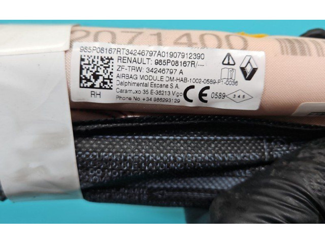 Боковая подушка безопасности 985P08167R, IMPRK1493706 Dacia Duster II