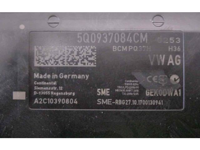 Блок комфорта 5Q0937084CM, A2C10390804 Skoda Superb B8 (3V)