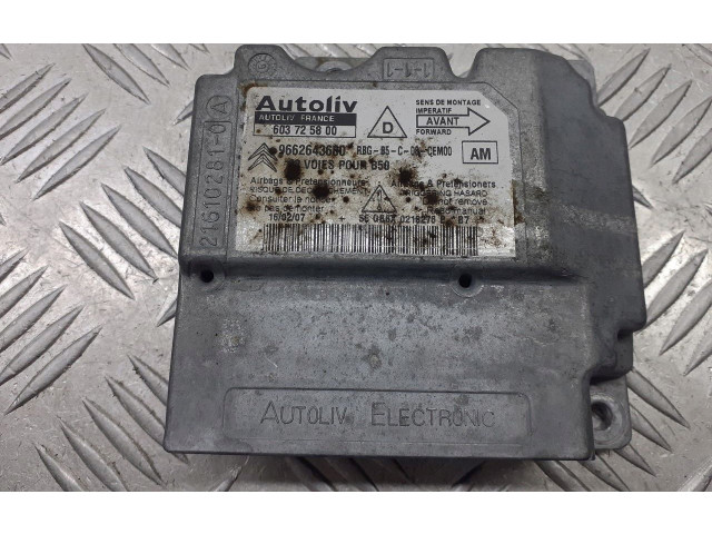 Блок подушек безопасности 9662643680   Citroen C4 I