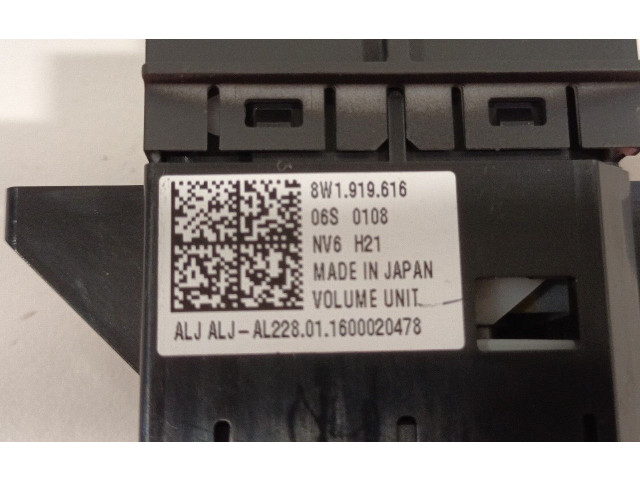 Подушка безопасности водителя 8W1919616 Audi A4 S4 B9