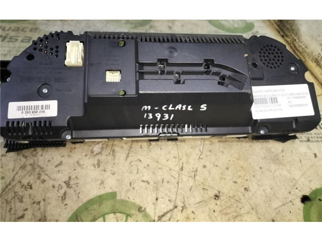 Přístrojová deska Mercedes-Benz S AMG W221 2008 0263650216, 0090059