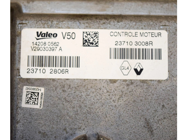 Блок управления двигателя 237103008R, 237102806R   Dacia Sandero