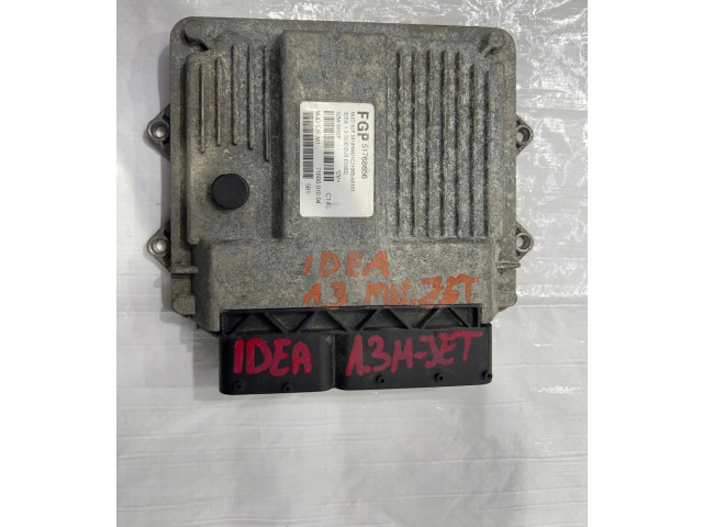 Блок управления двигателя 51768656 Fiat Idea