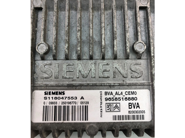 Блок управления коробкой передач 9658516880, S118047553A   Citroen Xsara