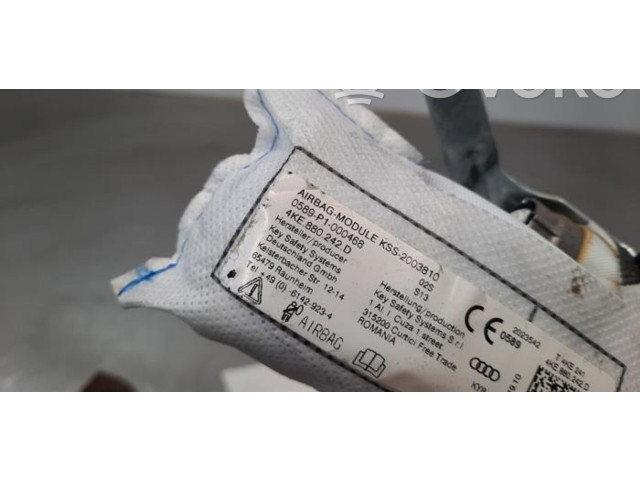 Подушка безопасности в сиденье 4K0907777AE, 4K0907777AE Audi A6 S6 C8 4K