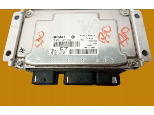 Řídící jednotka 9658514580, 0261207860 Citroen C3 Pluriel 2005