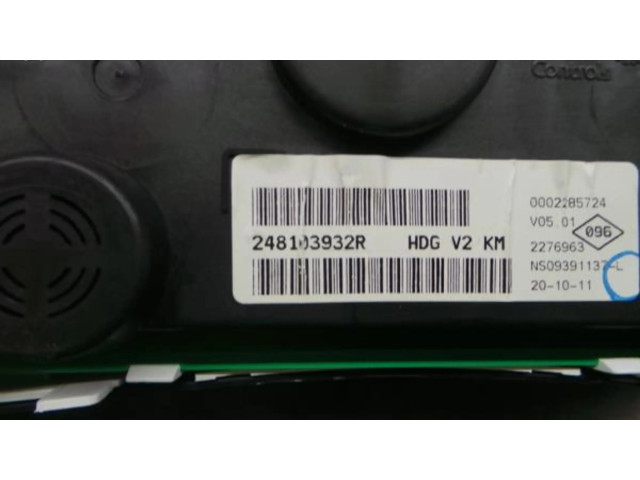 Панель приборов 248103932R Dacia Lodgy