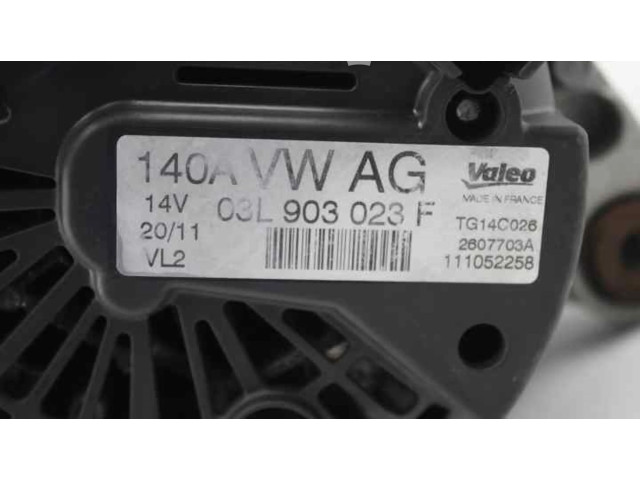 Генератор 06F903023F, 2607703A03L903023F Volkswagen Golf Plus