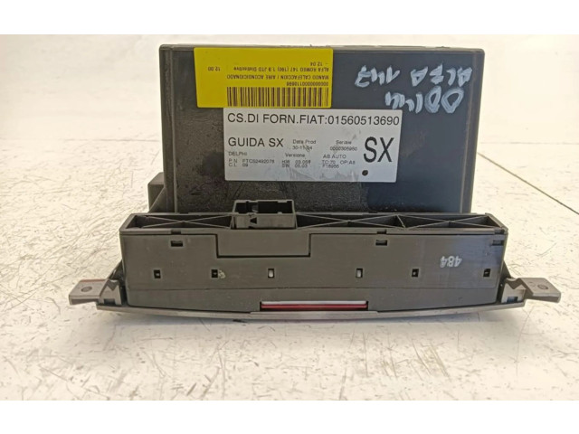 Блок управления климат-контролем 01560513690 Alfa Romeo 166