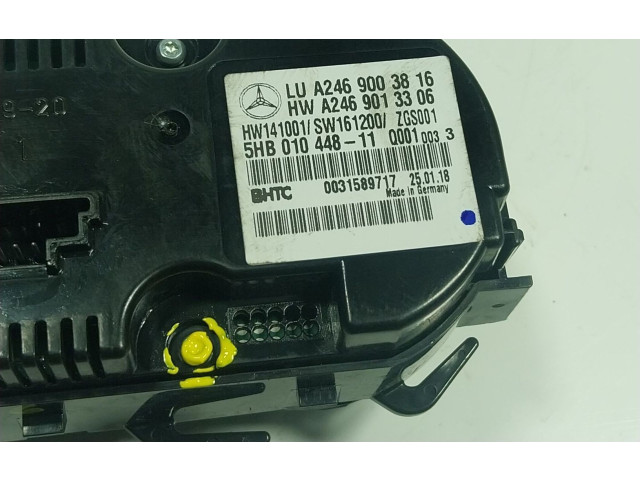 Блок управления климат-контролем A2469003816, A2469003816   Mercedes-Benz GLA W156