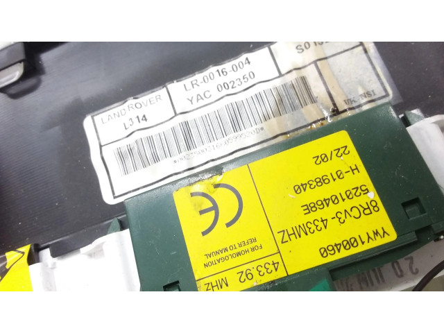 Přístrojová deska Land Rover Freelander 2002 LR0016004, YAC002350