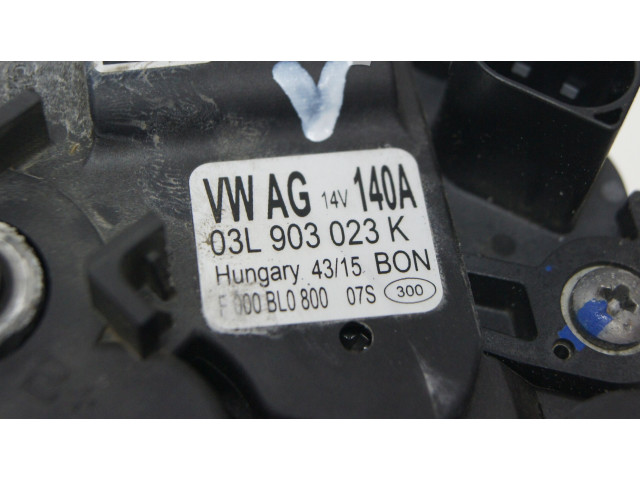 Генератор 03L903023K, 03L903023K Volkswagen Golf VII