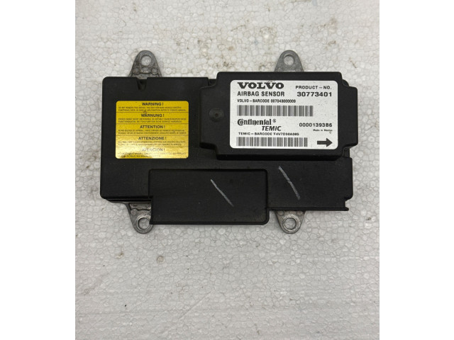 Блок подушек безопасности 30773401, 00001393B6 Volvo S60