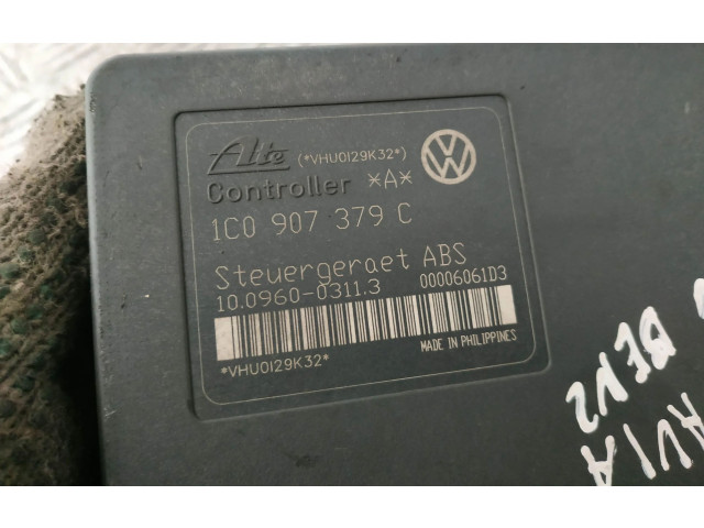 Блок АБС 1J0614117E, 1C0907379C Skoda Octavia Mk1 (1U) 1996 - 2004 года