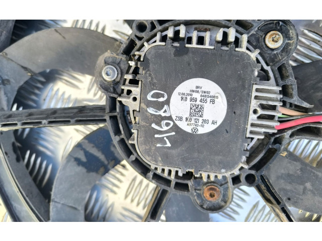 Вентилятор радиатора 1K0959203AH, 1K0959455FB Volkswagen Touran II