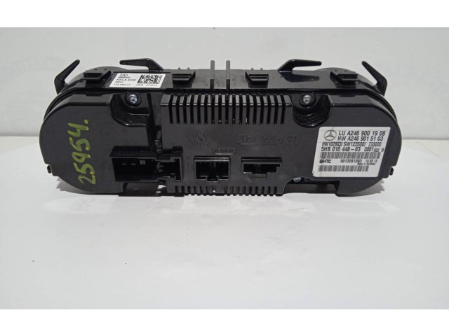 Блок управления климат-контролем A2469001908 Mercedes-Benz A W176