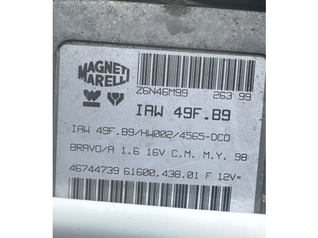 Řídící jednotka 46744739, 6160043801F Fiat Bravo - Brava 2000