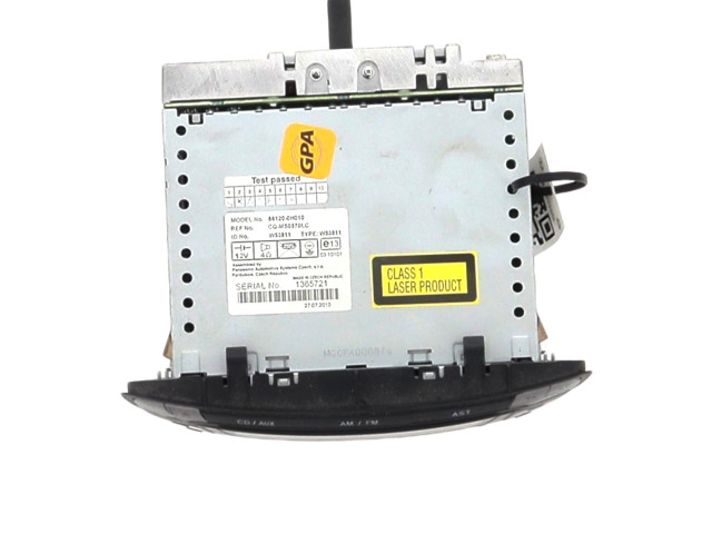 Поршень Радио/ проигрыватель CD/DVD / навигация CFA 6564K6, M1-3325G  Peugeot 107  