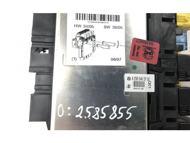 Блок предохранителей 05045117, A2305454632 Mercedes-Benz SL R230