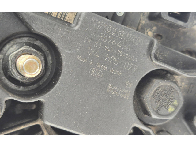 Генератор 8676496, 0124525029   Volvo V70      