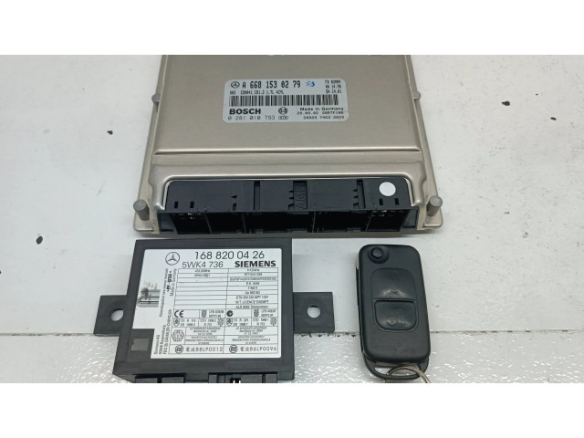 Řídící jednotka A6681530279, 0281010793 Mercedes-Benz A W168 2001