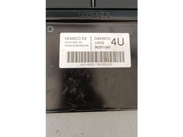 Блок управления двигателя 96291049, 96291049   Chevrolet Matiz