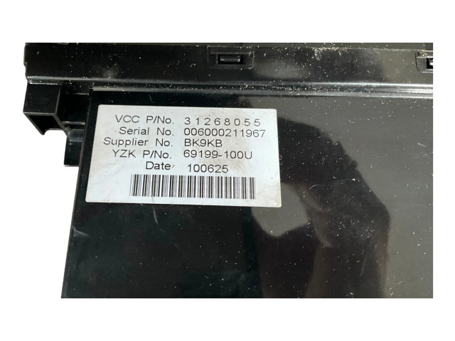 Дисплей    31268055, 69199100U   Volvo V50