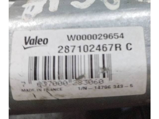Моторчик заднего дворника 287102467R, W000029654 Dacia Dokker
