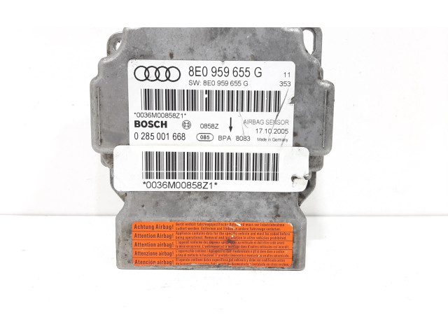 Блок подушек безопасности 0285001668, 8E0959655G   Audi A4 Allroad