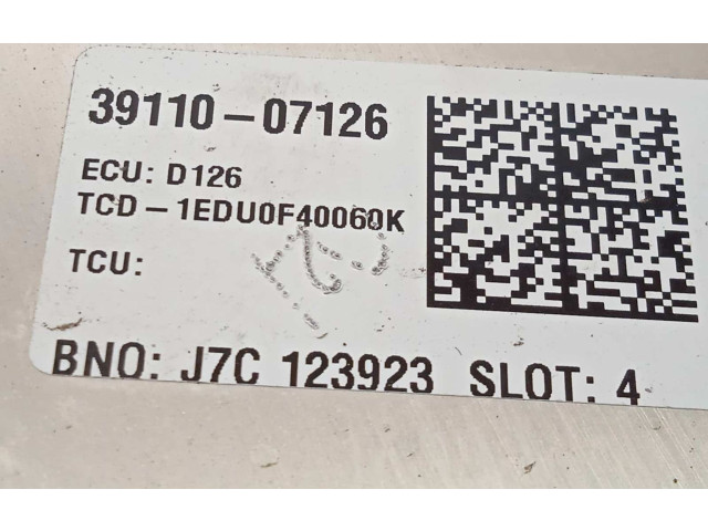 Блок управления двигателя 3919907020, 3919807003   KIA Xceed